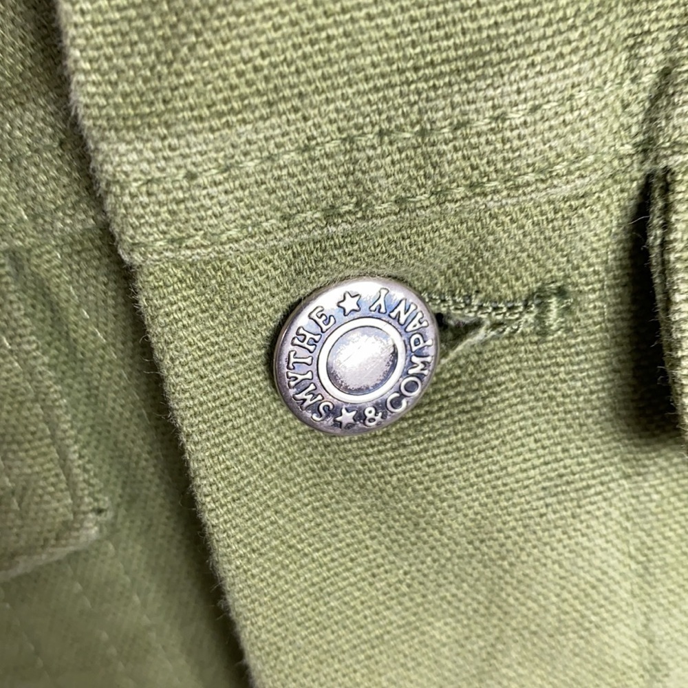 Smythe Green Denim Jacket Size XS - Picture 4 of 5